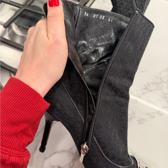 Dior vintage size 6 boots authentic - Picture 7 of 11
